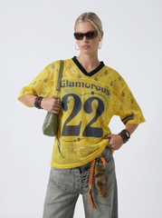 Omirad “Glamorous 22” Mesh Jersey T-Shirt