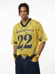 Omirad “Glamorous 22” Mesh Jersey T-Shirt