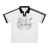 Omirad Vintage Mesh Collar Tee