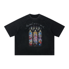 Omirad Stained Glass Graphic T-Shirt