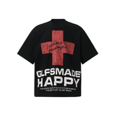Omirad Cross Typography Graphic Tee
