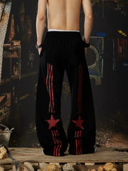 NOMANIAI Unisex Y2K Printed Loose Casual Sweatpants.