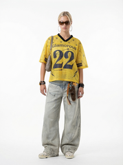 Omirad “Glamorous 22” Mesh Jersey T-Shirt