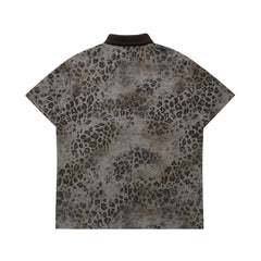 Omirad Leopard Gothic Polo Tee