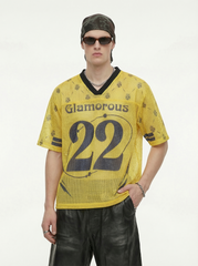 Omirad “Glamorous 22” Mesh Jersey T-Shirt