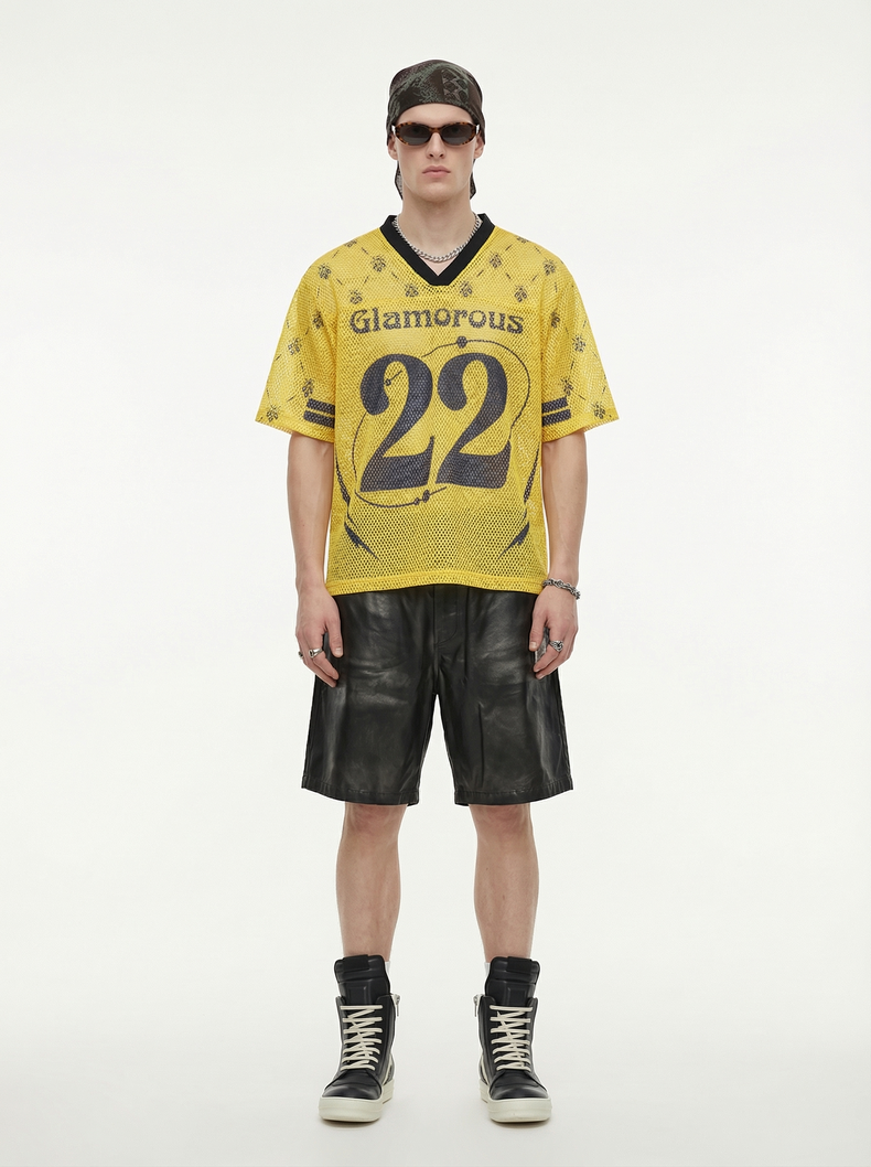 Omirad “Glamorous 22” Mesh Jersey T-Shirt
