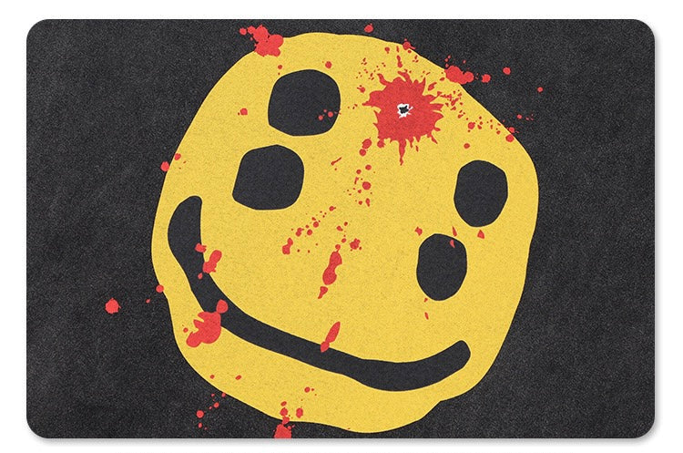 Omirad Distressed Smiley Graphic Tee