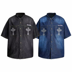 Omirad “Cross Denim Shirt”