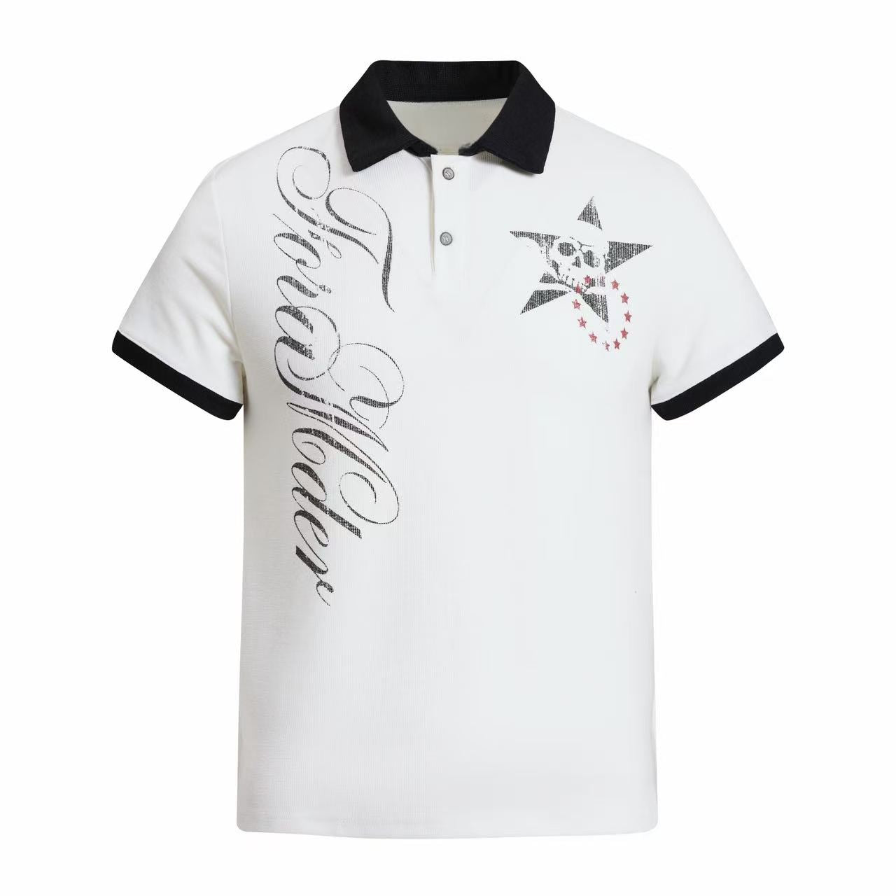 Omirad Gothic Star Polo Shirt