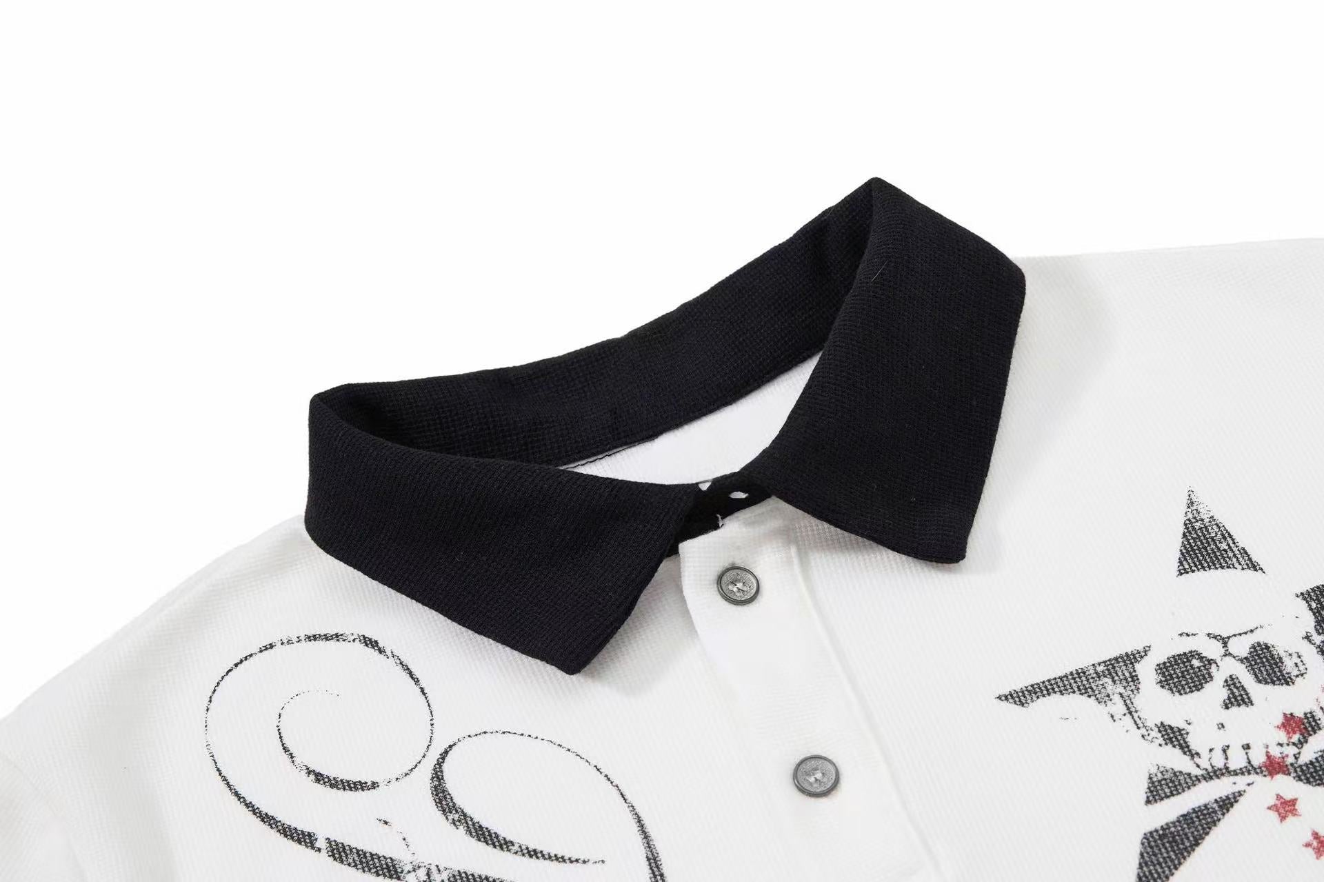 Omirad Gothic Star Polo Shirt