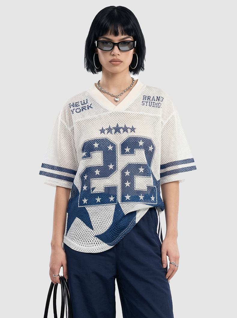 Omirad “Shining Star 22” Mesh Jersey T-Shirt