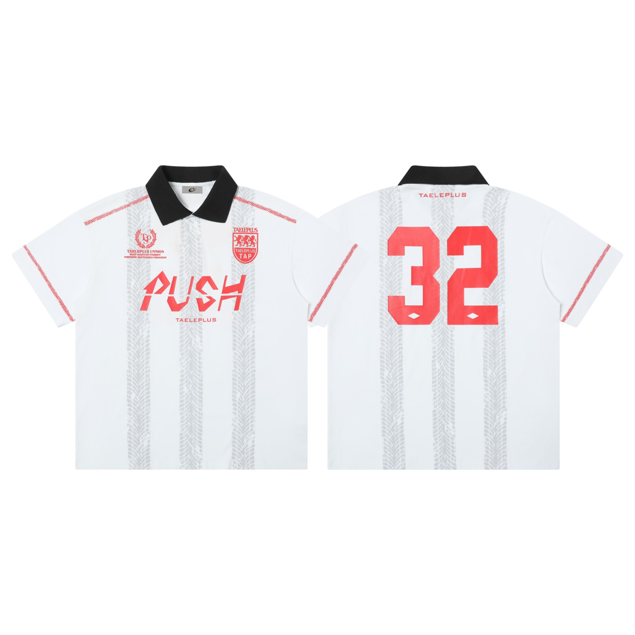 Omirad “PUSH” Contrast Collar Soccer Jersey