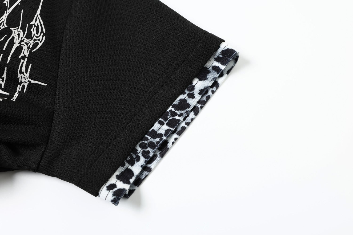 Omirad “Leopard Cross Graphic Polo”