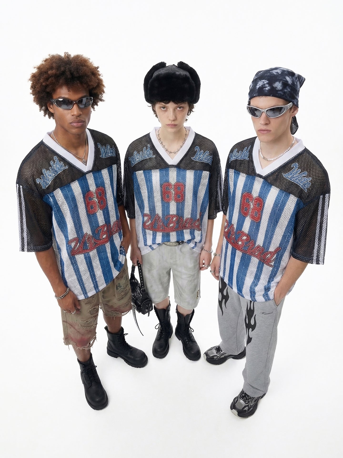 Omirad “Athletics 68” Mesh Jersey T-Shirt