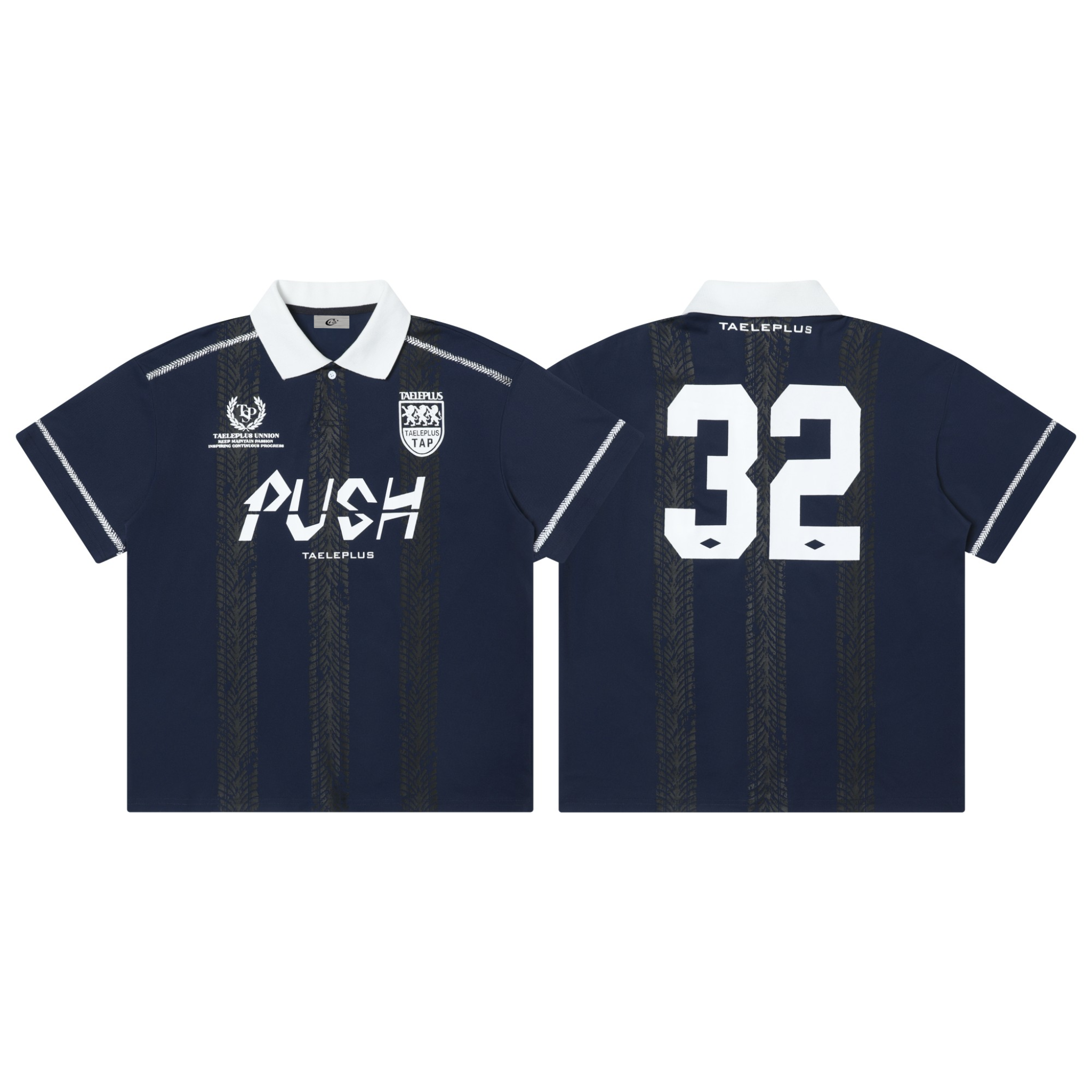 Omirad “PUSH” Contrast Collar Soccer Jersey