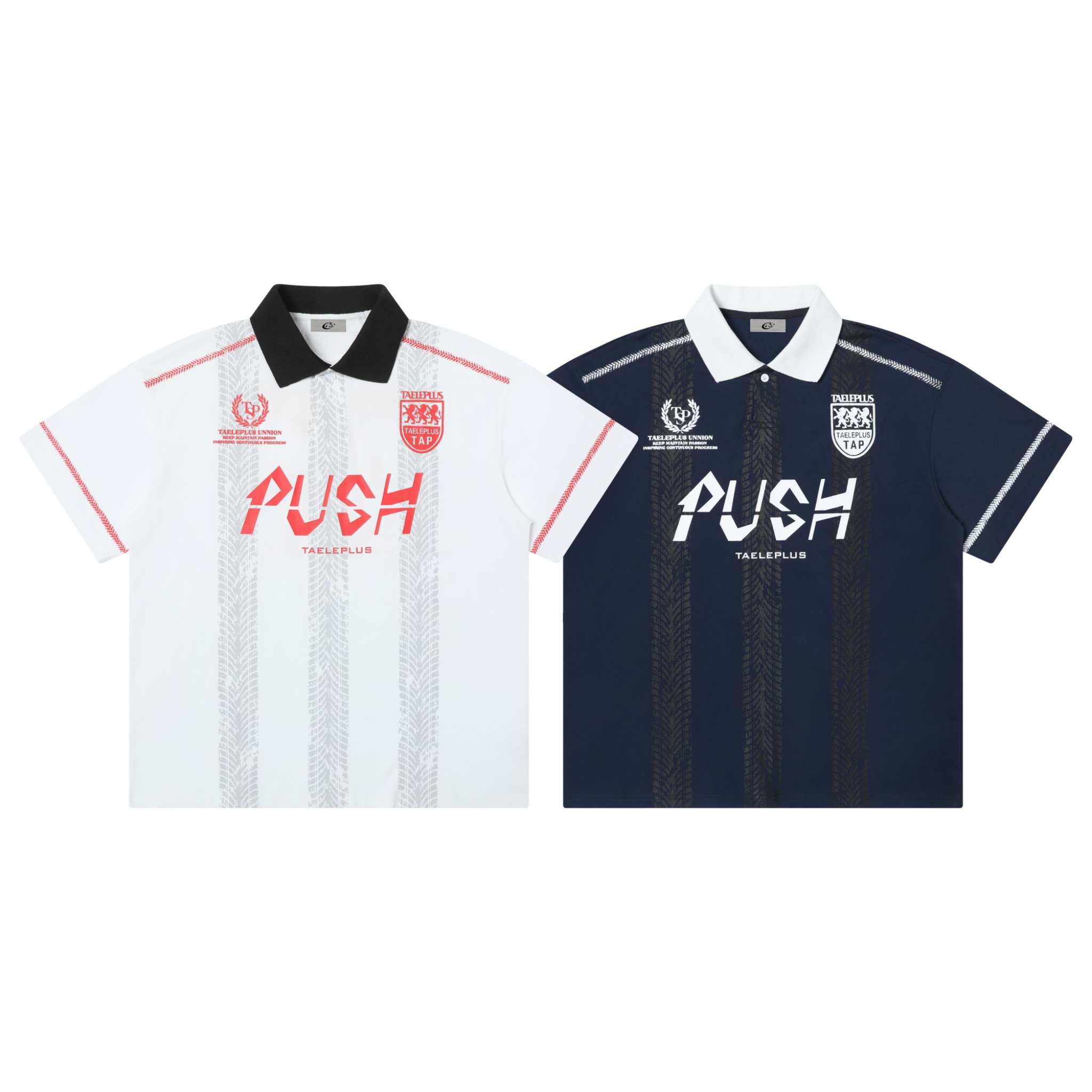 Omirad “PUSH” Contrast Collar Soccer Jersey