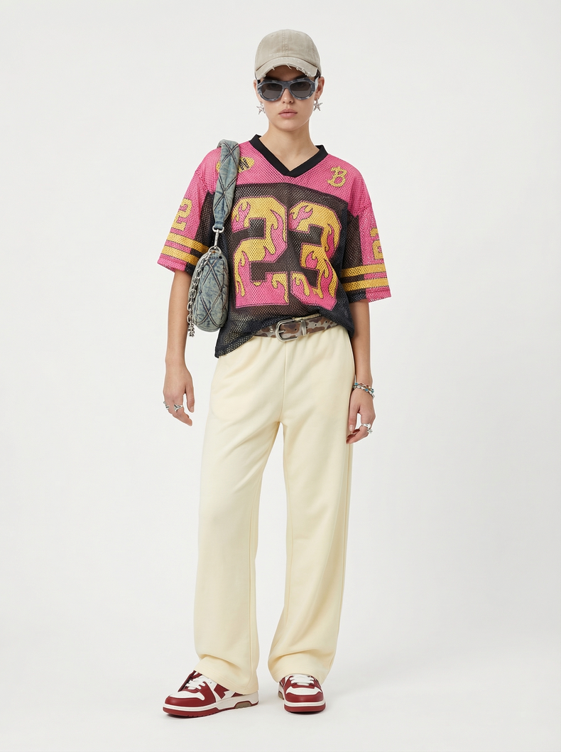 Omirad “Flame 23” Mesh Jersey T-Shirt
