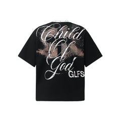 Omirad Cross Script Graphic Tee