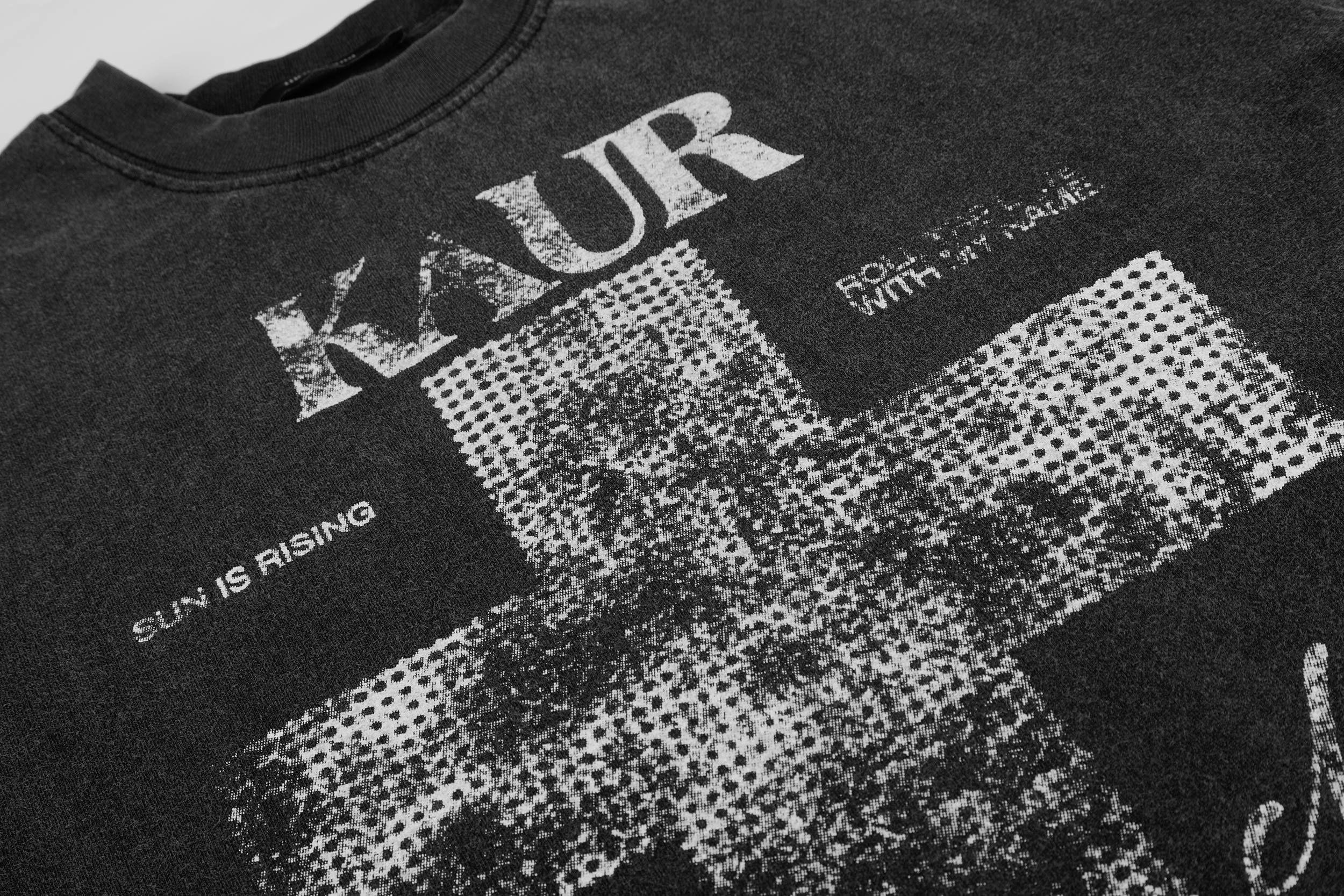 Omirad Washed Cross Graphic Tee