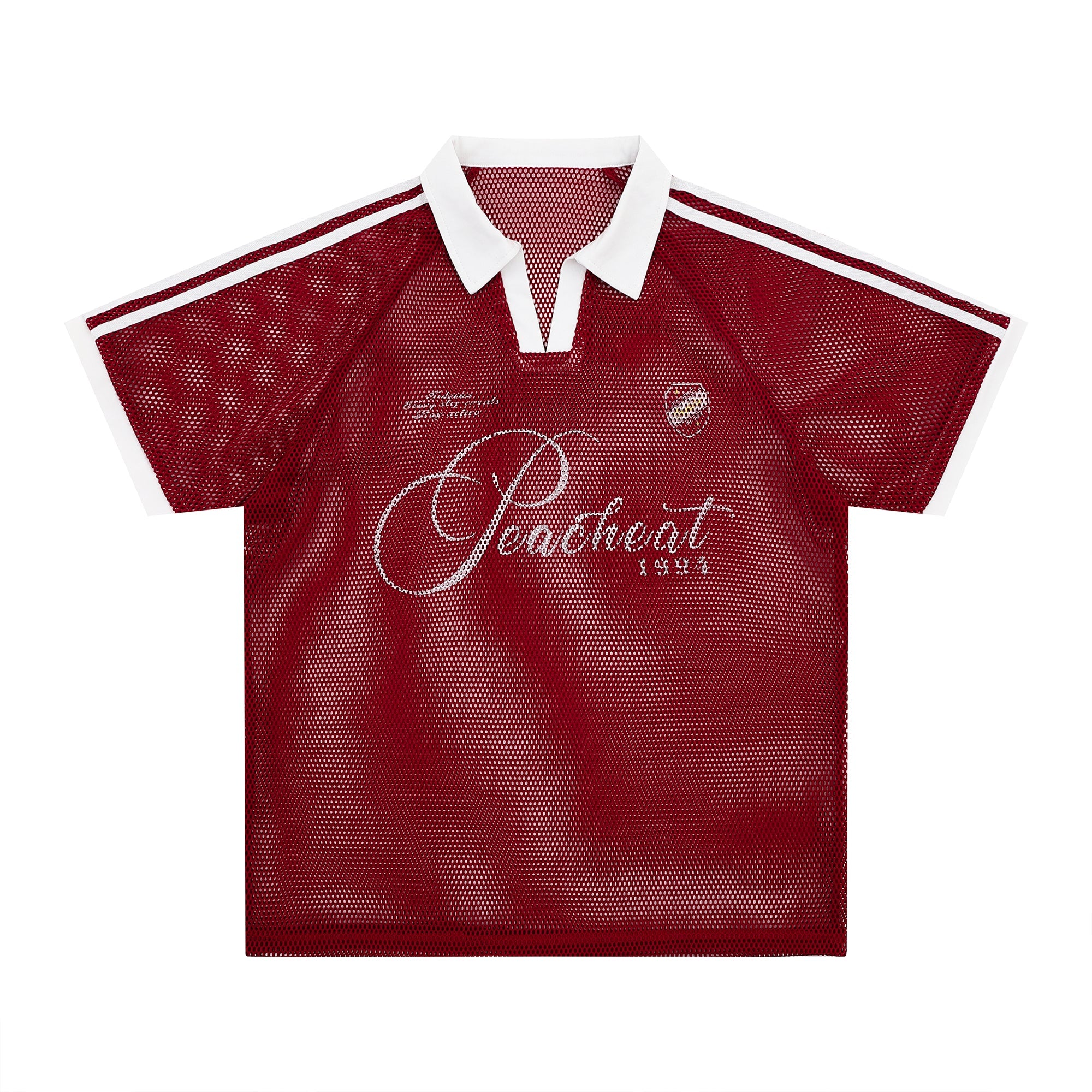 Omirad Vintage Mesh Collar Tee