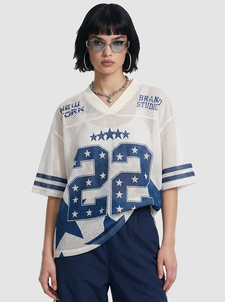 Omirad “Shining Star 22” Mesh Jersey T-Shirt