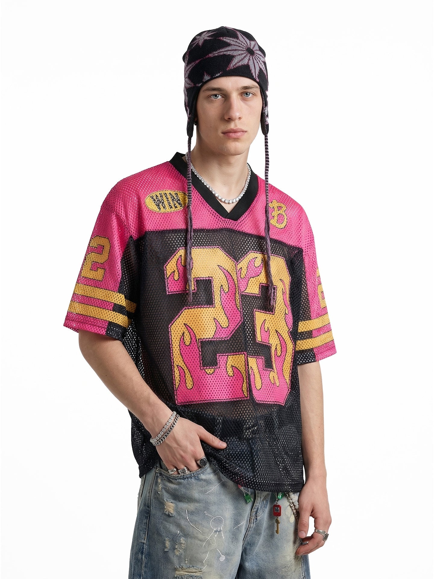 Omirad “Flame 23” Mesh Jersey T-Shirt