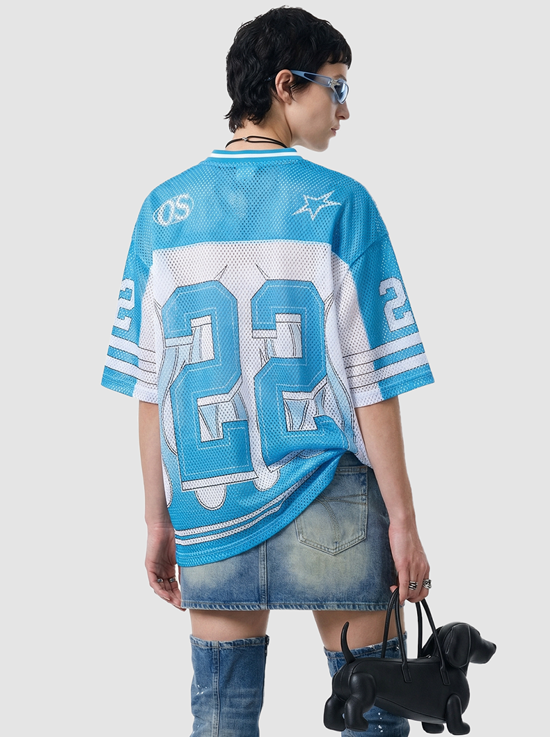 Omirad “Eternity 22 Flame” Mesh Jersey T-Shirt