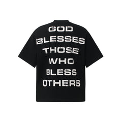Omirad Cross Typography Graphic Tee
