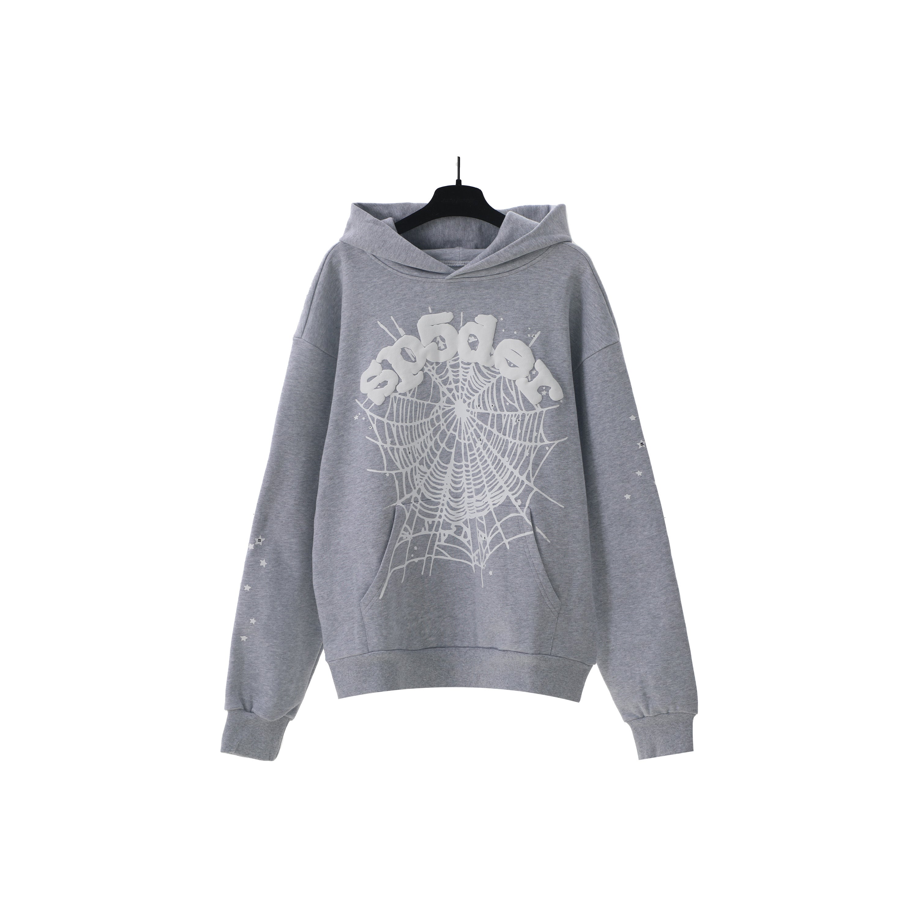 Sp5der OG Web Hoodie Black
