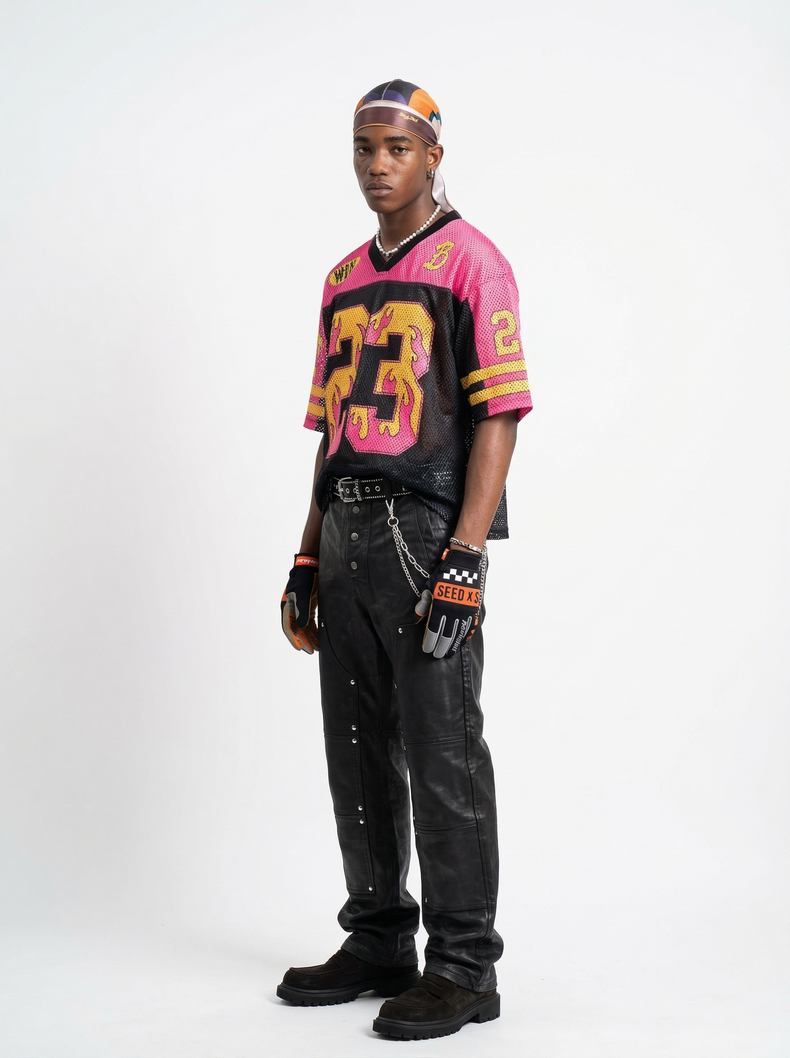 Omirad “Flame 23” Mesh Jersey T-Shirt