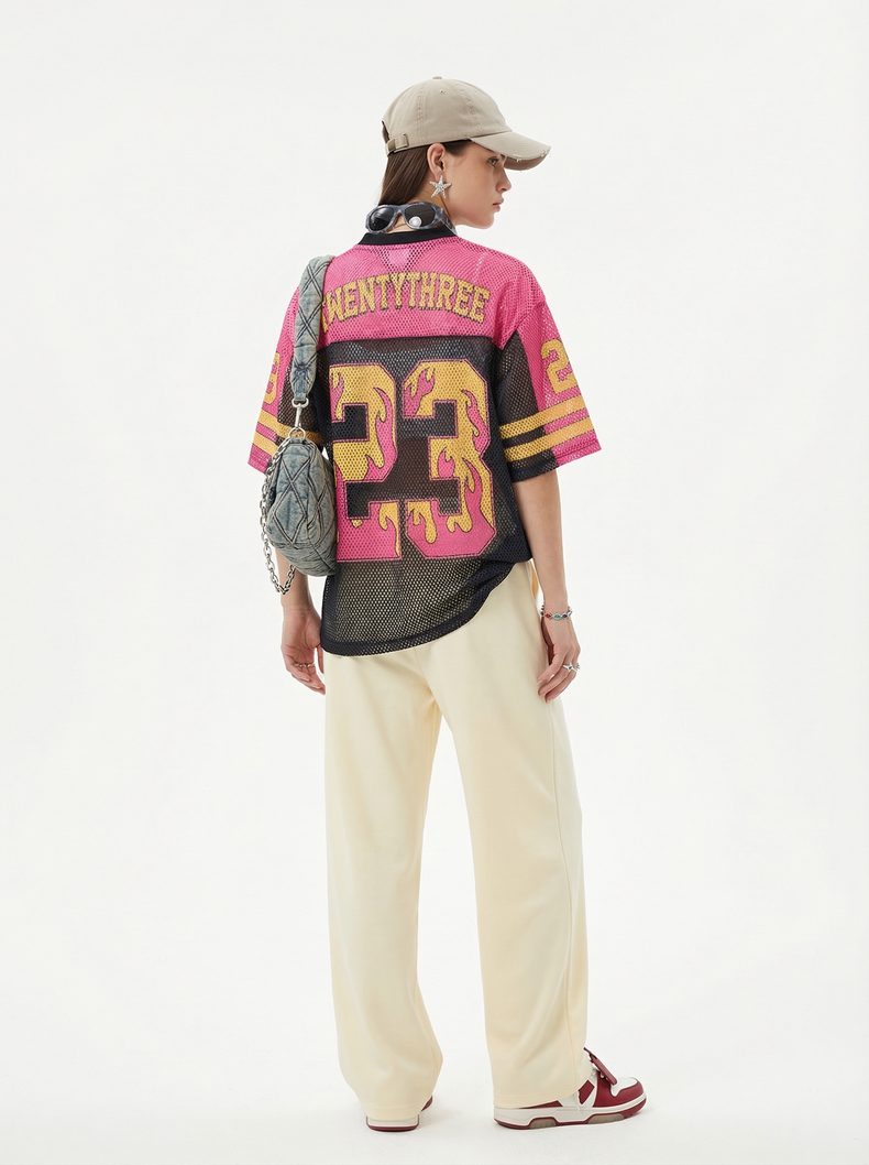 Omirad “Flame 23” Mesh Jersey T-Shirt