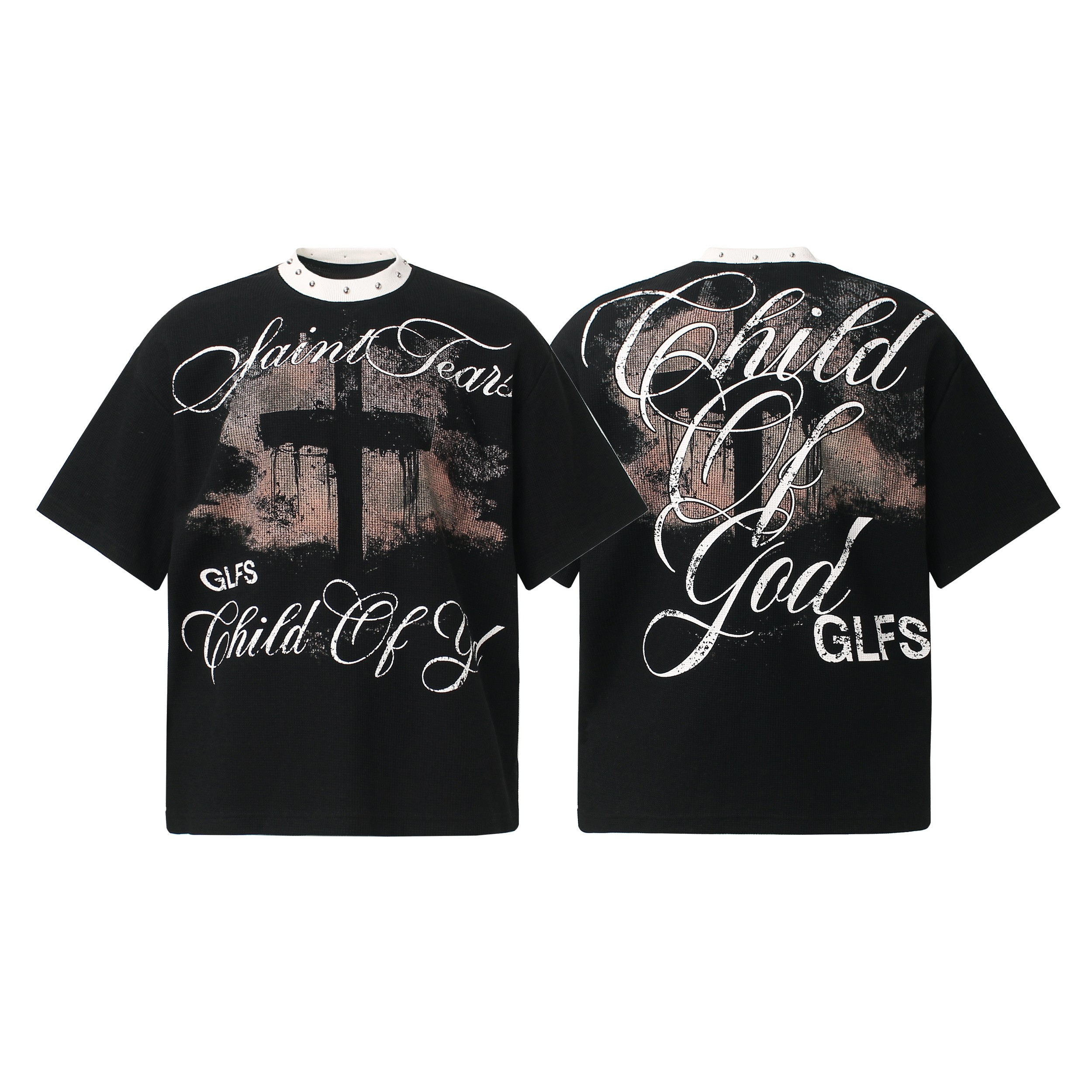 Omirad Cross Script Graphic Tee