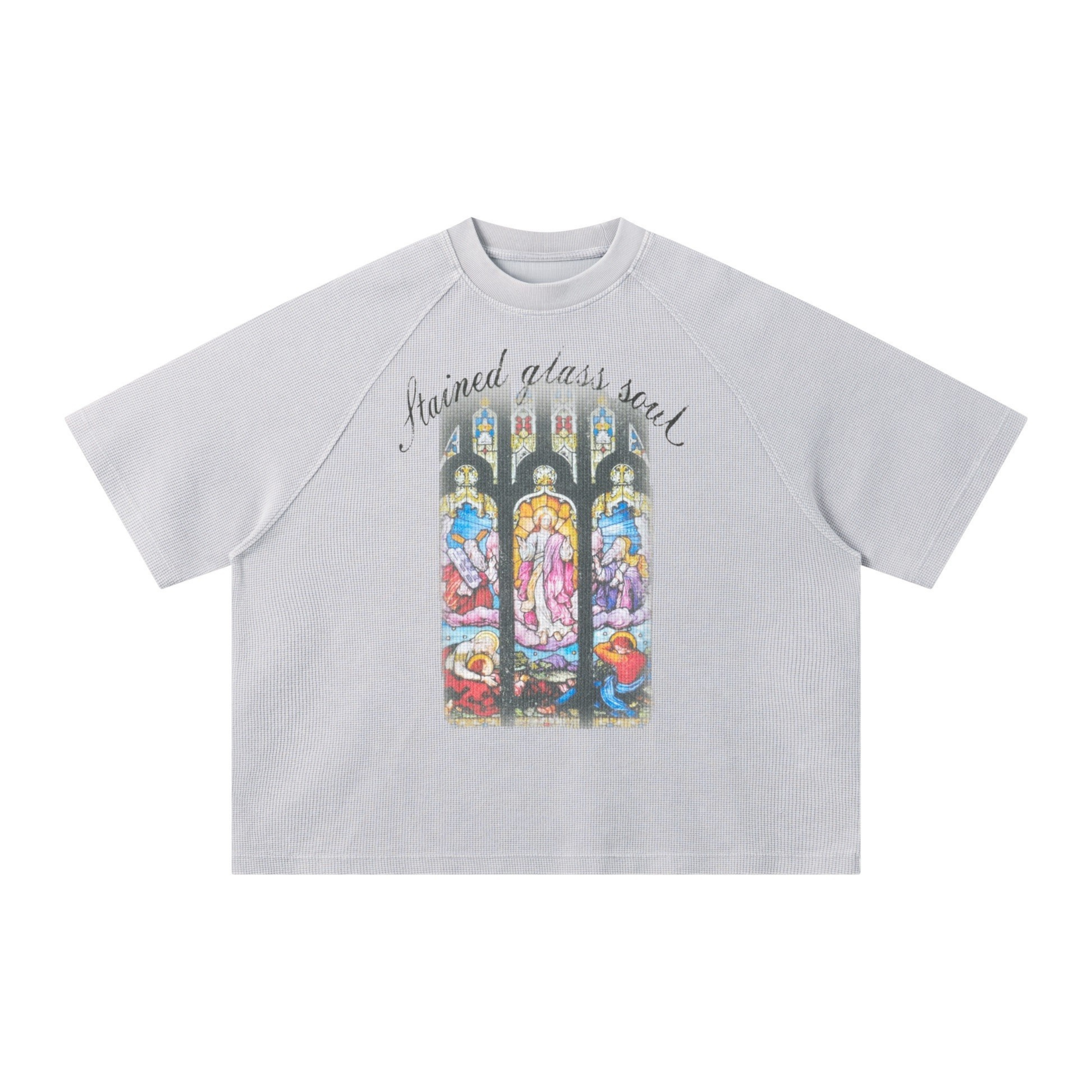 Omirad Stained Glass Graphic T-Shirt