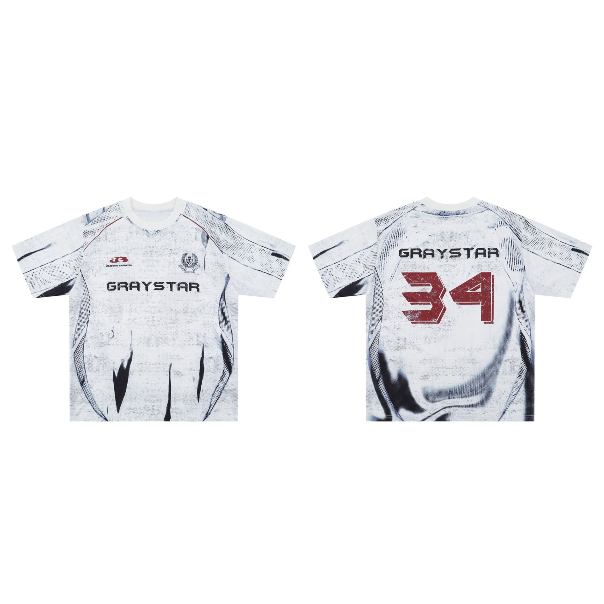 Omirad Graystar 34 Mesh Jersey Tee