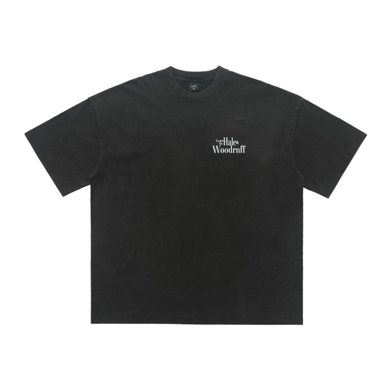 ONSEVENINE Original Fashion Brand American Street Wash Old Vintage Short Sleeve T-shirt Men and Women Summer Unisex China-Chic