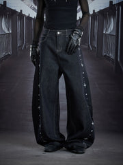 NOMANIAI Heavy-duty, handcrafted, distinctive casual streetwear jeans.