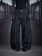 NOMANIAI Heavy-duty, handcrafted, distinctive casual streetwear jeans.