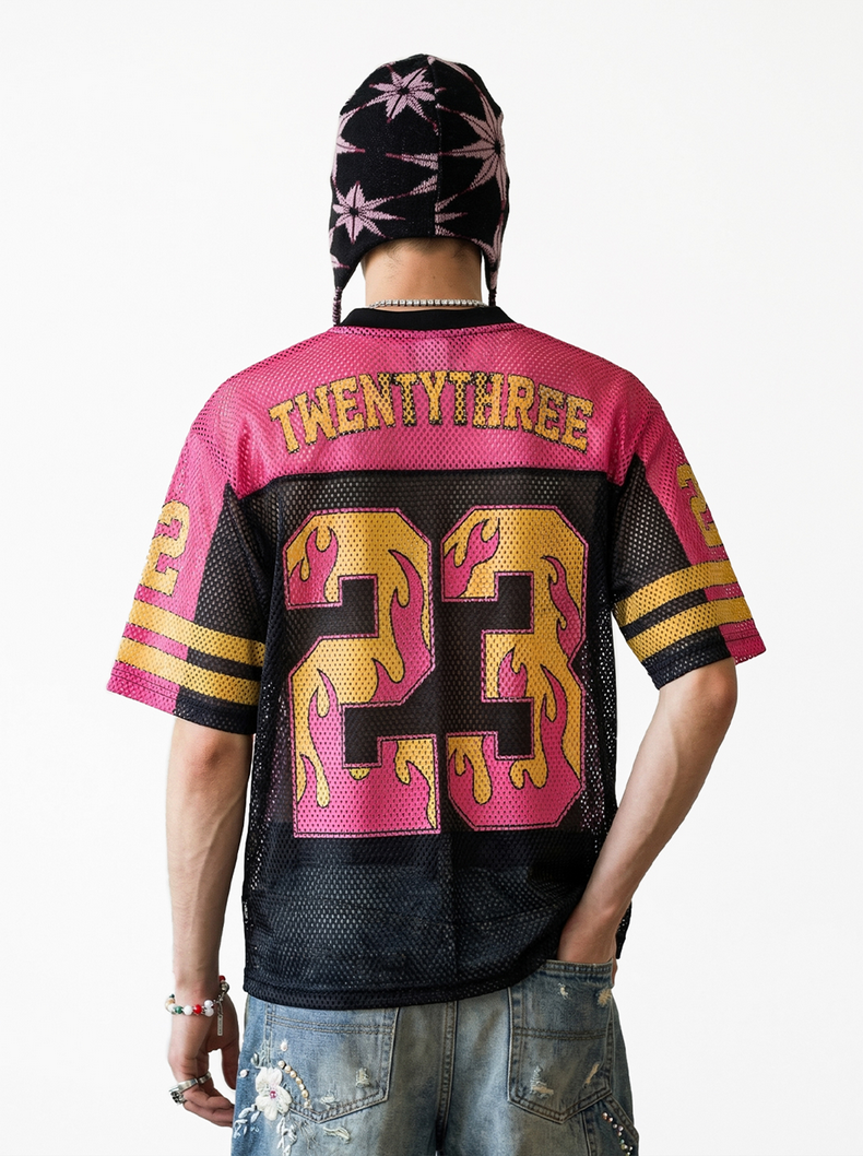 Omirad “Flame 23” Mesh Jersey T-Shirt