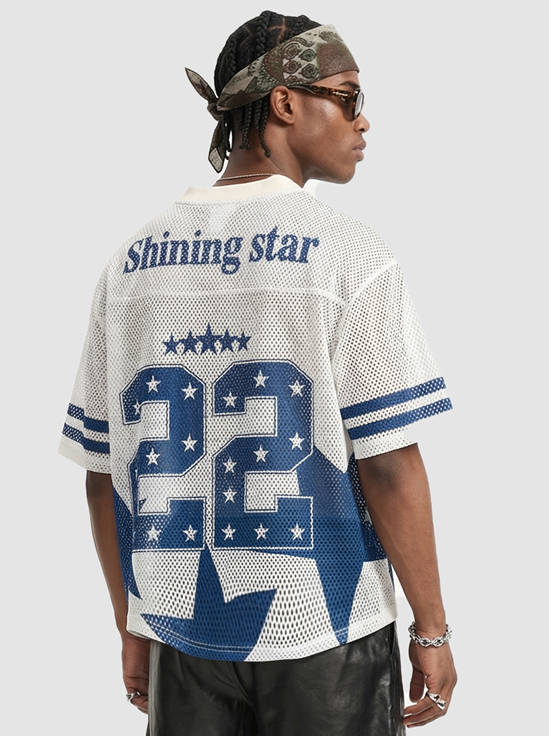 Omirad “Shining Star 22” Mesh Jersey T-Shirt