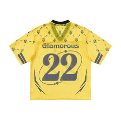 Omirad “Glamorous 22” Mesh Jersey T-Shirt
