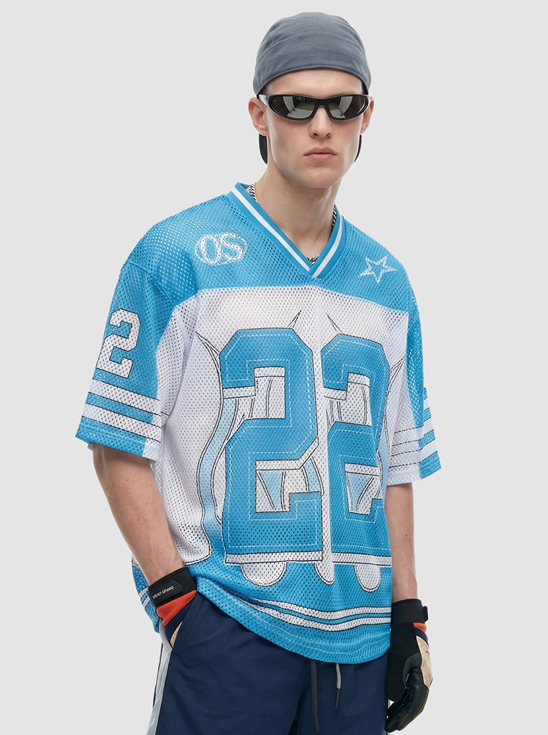 Omirad “Eternity 22 Flame” Mesh Jersey T-Shirt