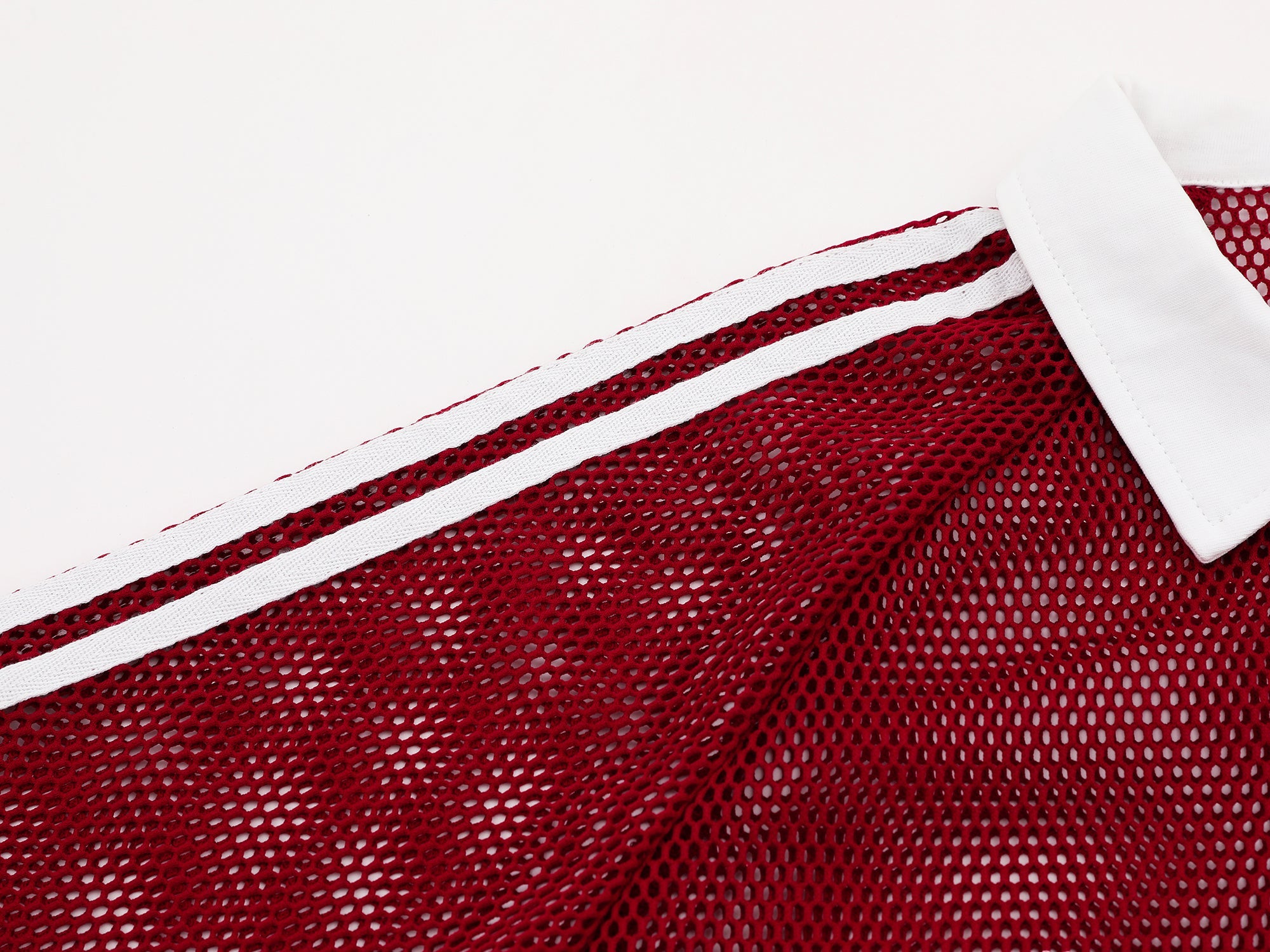 Omirad Vintage Mesh Collar Tee
