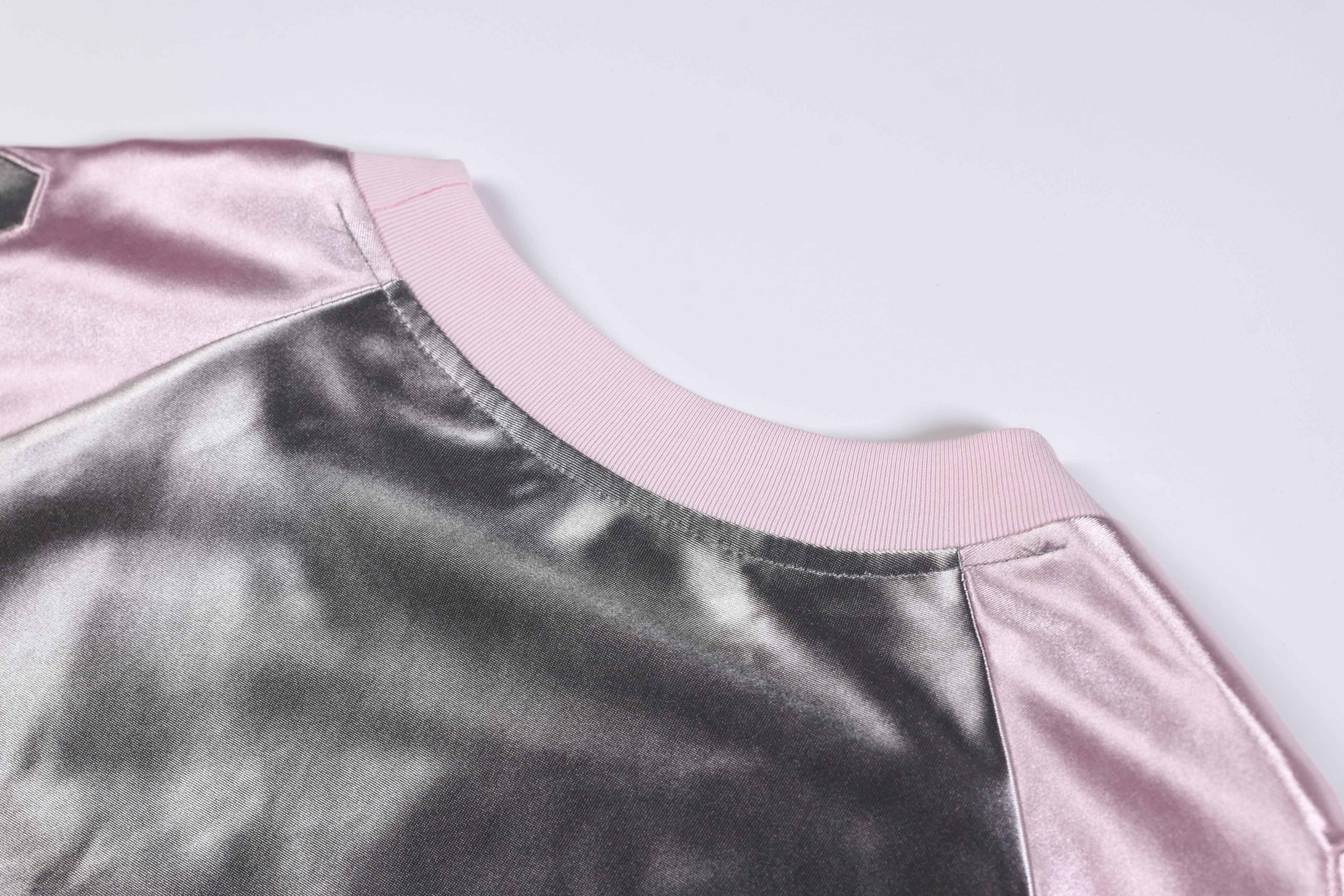 Omirad Metallic Varsity Jersey Tee
